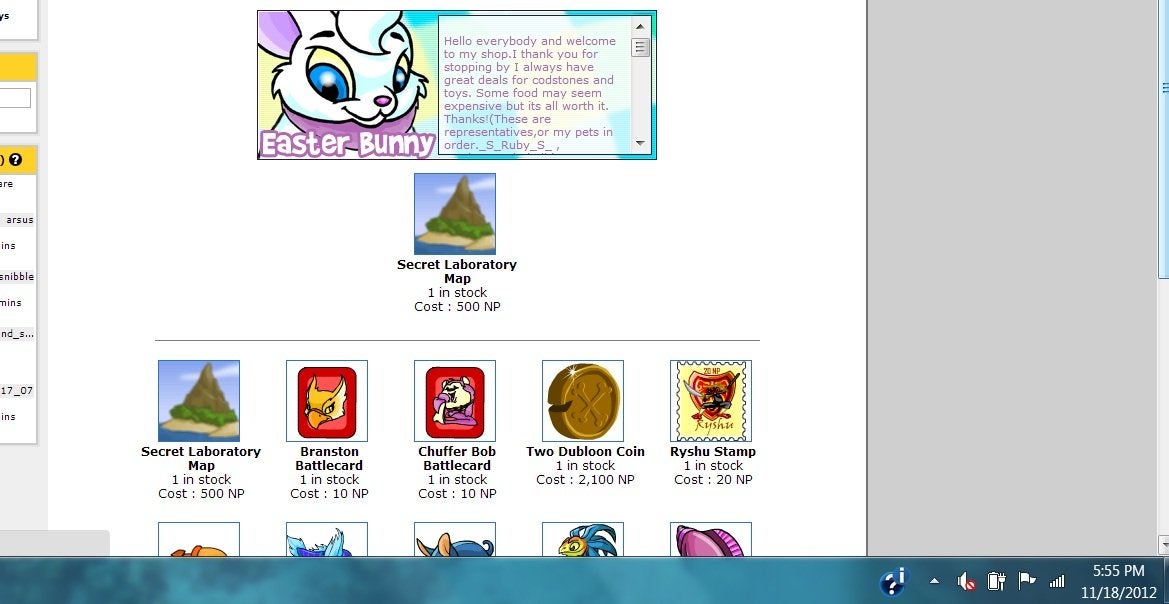 Neopets Lab Map Prices